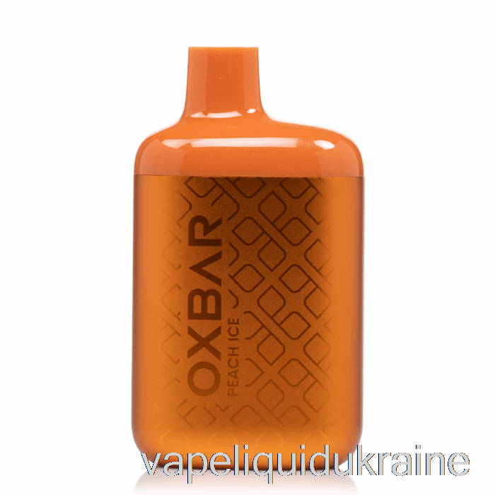 Vape Liquid Ukraine OXBAR The Fox 7000 Disposable Peach Ice
